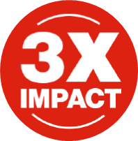 3x impact logo