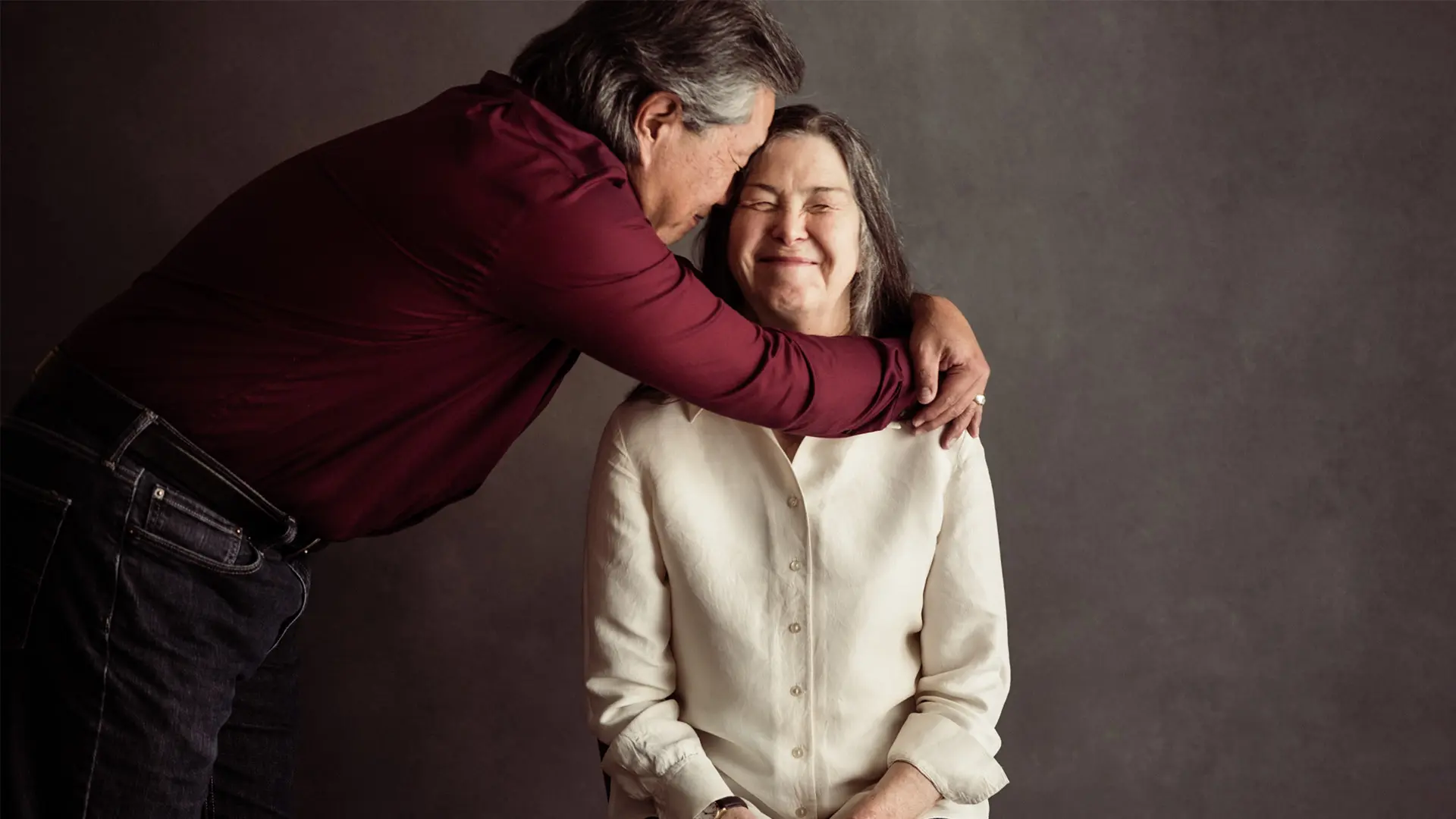 Donna Hart with her husband Barry Tsuruda, a couple living with heart disease.