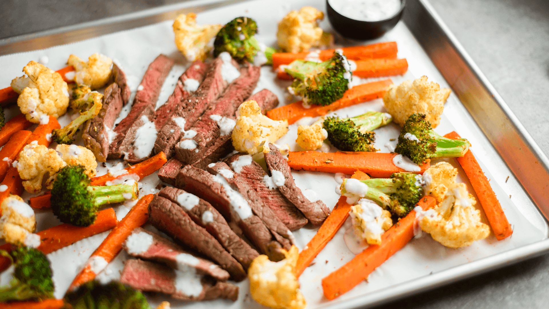 How to Make Roast Beef with Vegetables Sheet Pan Dinner